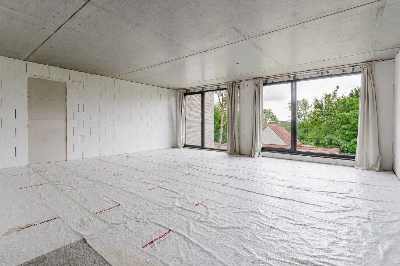 Moderne casco-nieuwbouw in 't groene Dikkelvenne. 