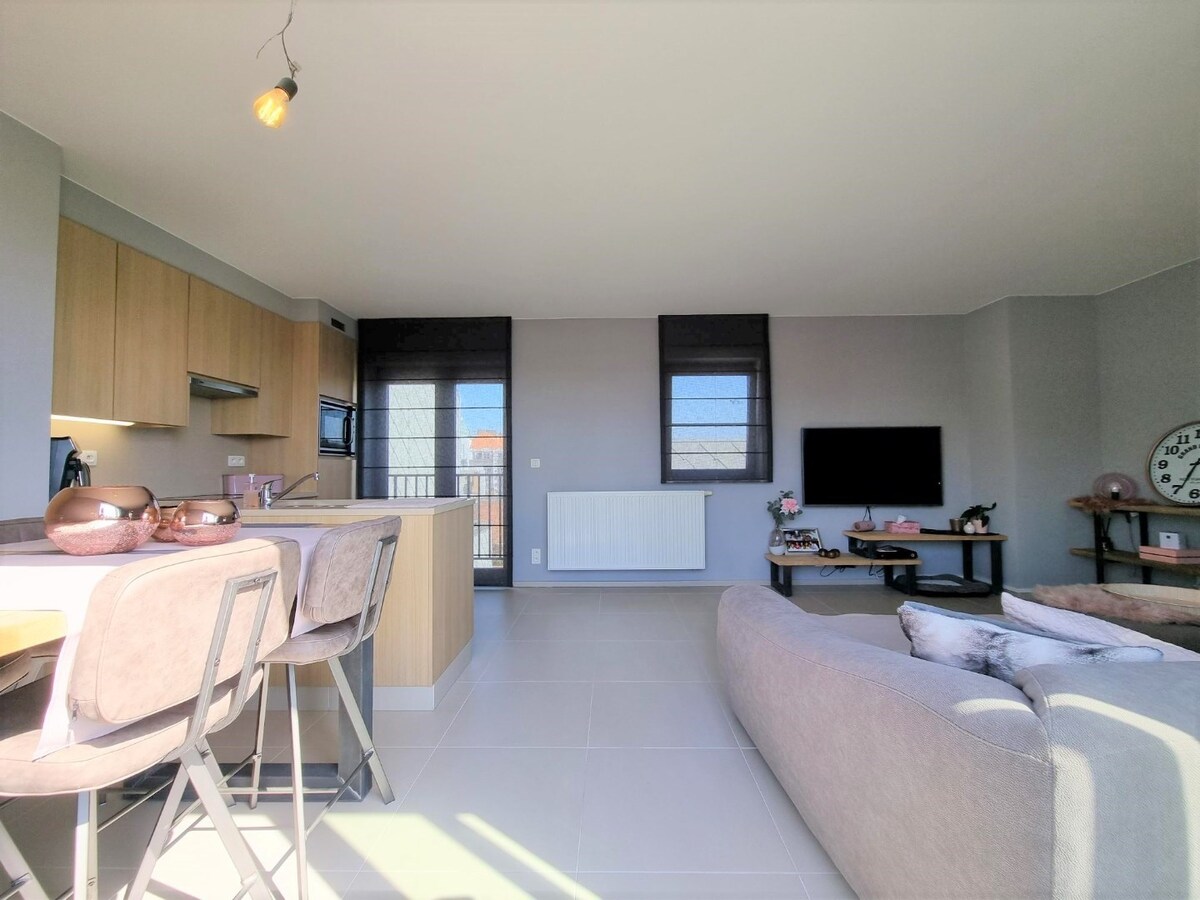 Prachtige penthouse met enorm terras (110m²!) en zeezicht - Zeebrugge 