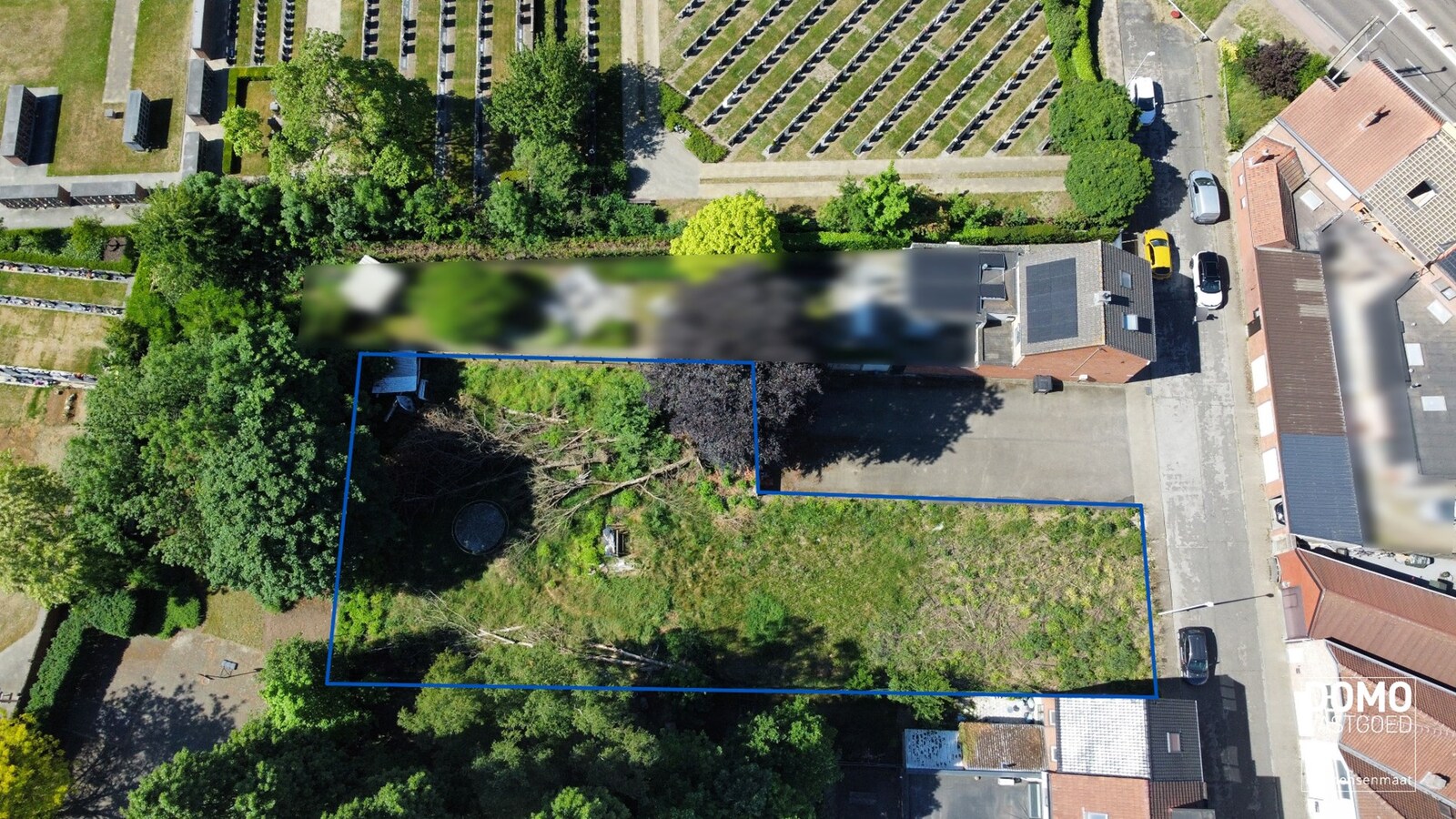 Rustig gelegen bouwgrond in doodlopende straat nabij centrum Beringen 