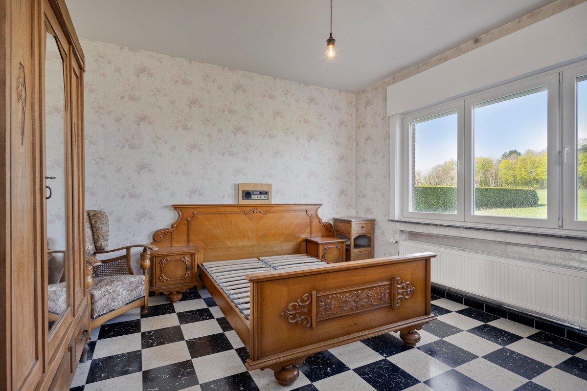 Open bebouwing met 4 slaapkamers tuin met prachtig zicht over de velden en garage in Haasrode op een perceel van 2986m² – EPC 431 kWh/m² - bewoonbare opp. 204 m² 