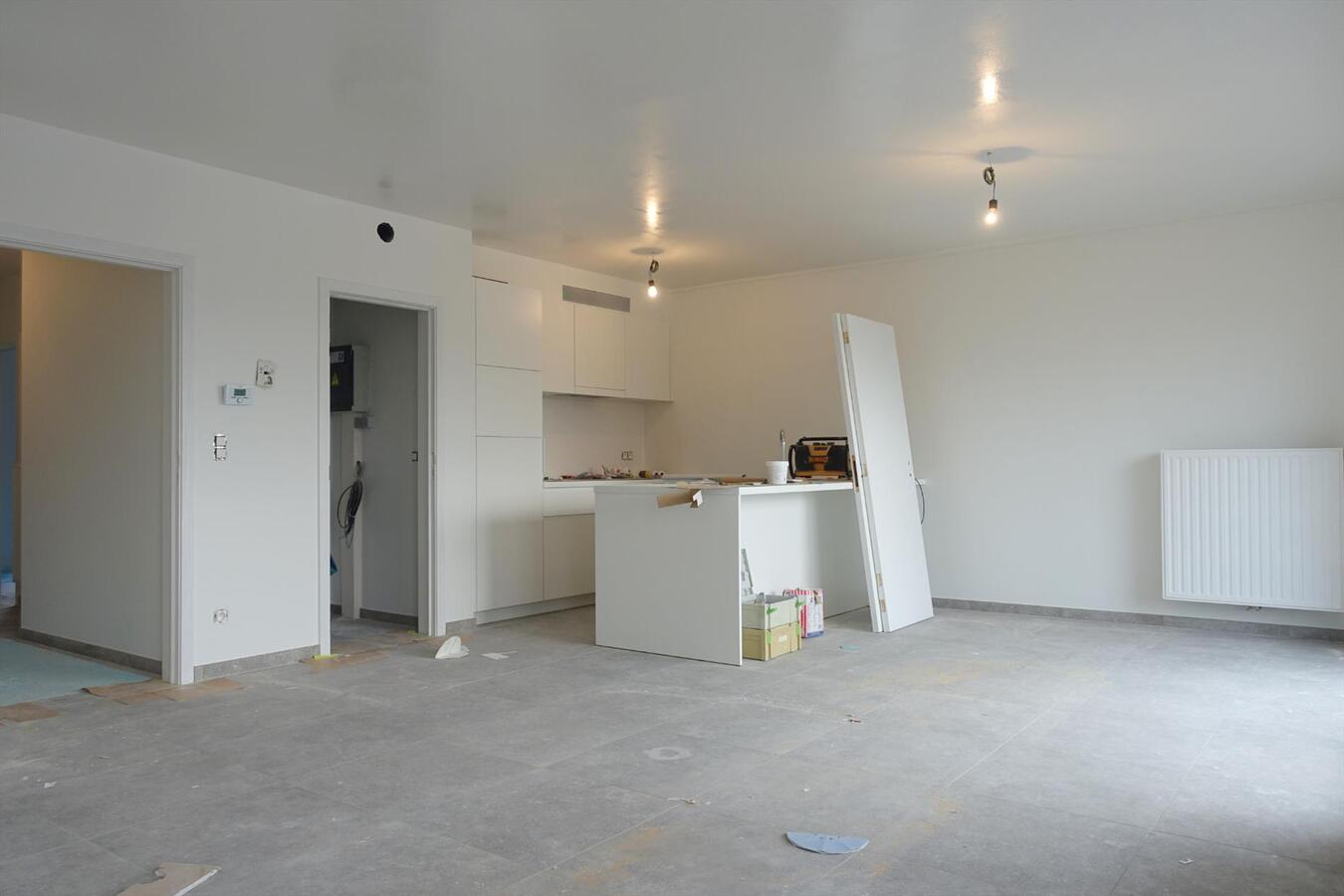 Nieuwbouwappartement met garagebox 