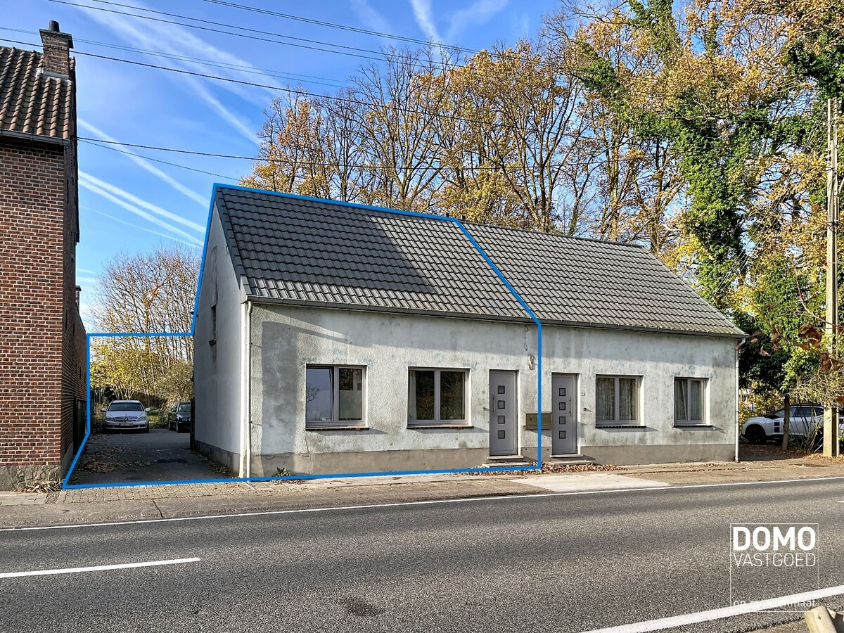 Halfopen bebouwing met tuin te Herk-de-Stad 