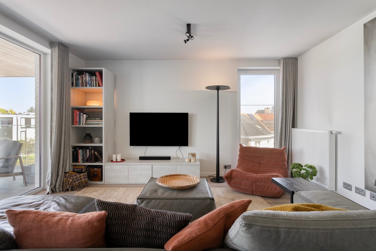Kwalitatief hoekappartement te koop in Waregem (EPC A) – 115 m² met 2 terrassen 