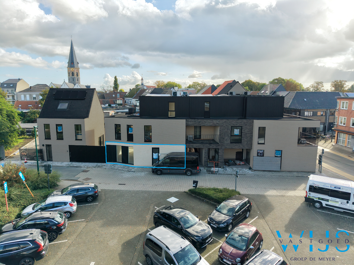 Gelijkvloers nieuwbouwappartement met private inkom en tuin 
