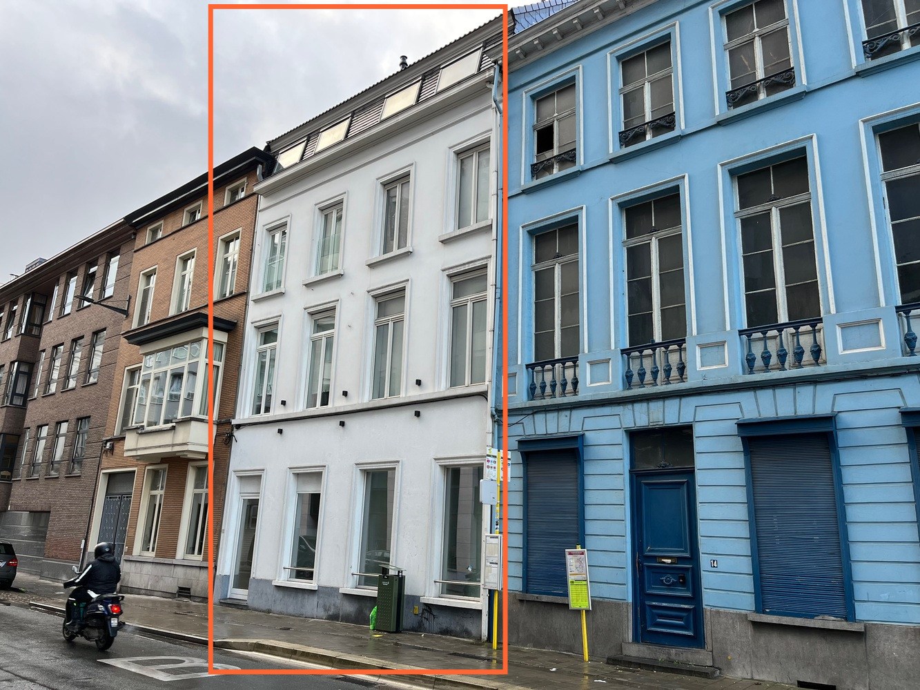 Zeer gezellige en lichtrijke duplexstudio met terras in hartje Gent! 