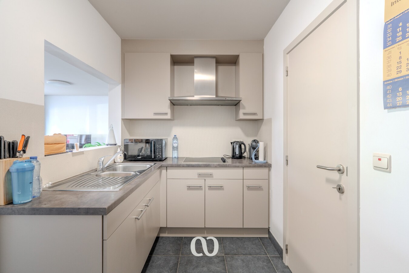 Gezellig appartement met 2 slaapkamers en garage 