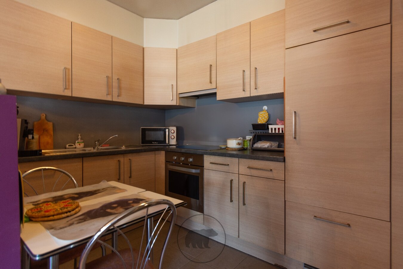 Tweeslaapkamer appartement met garagebox in centrum Wachtebeke 