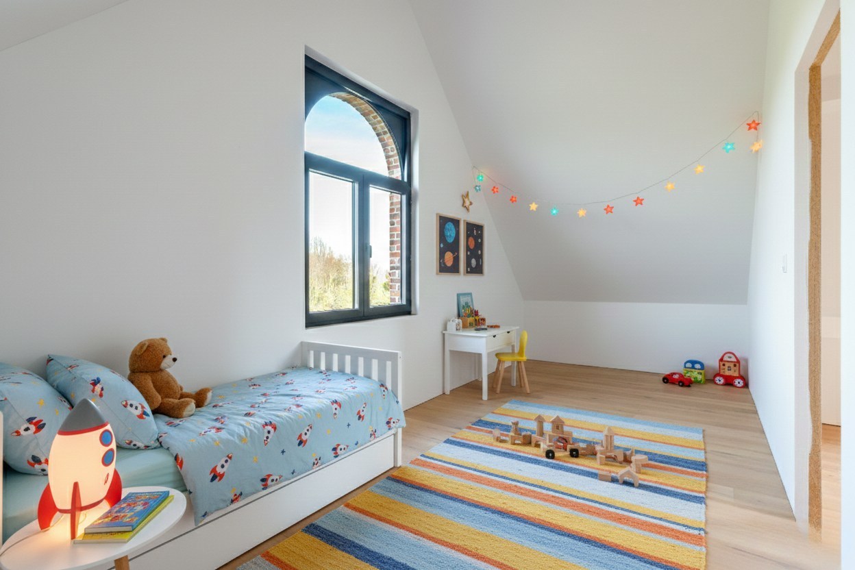 Exclusieve casco woning met 5 slaapkamers en royale tuin in Kruibeke, vlak bij Antwerpen 