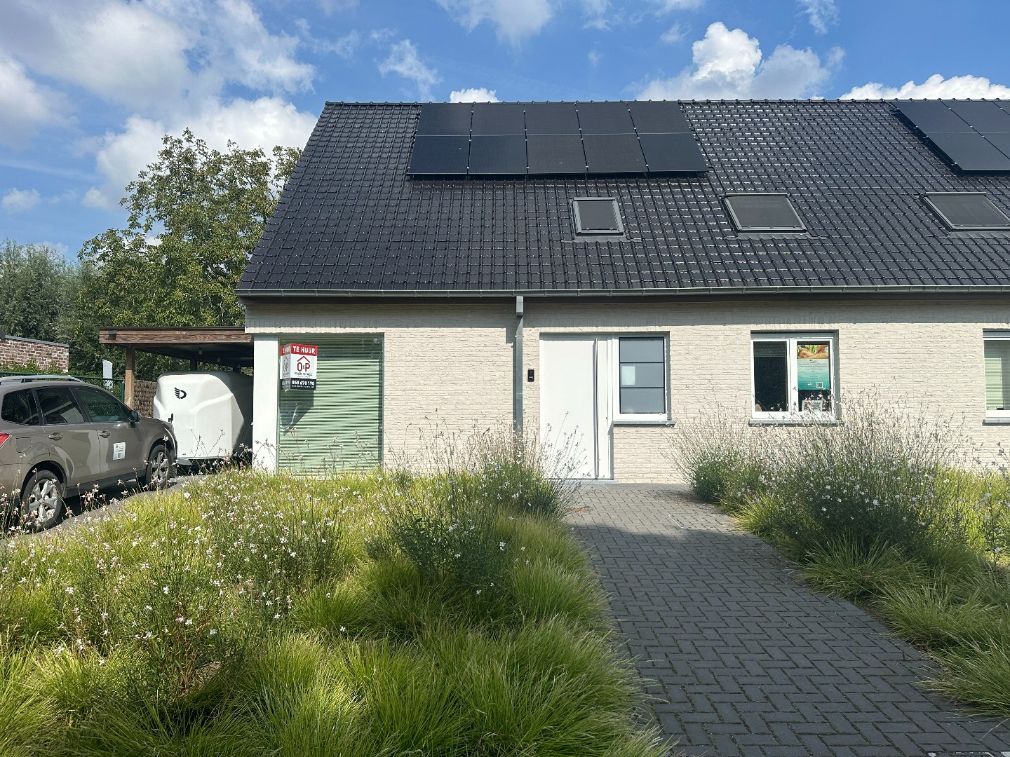 Prachtige energiezuinige nieuwbouwwoning, 3 slpk, bureel, mooie tuin met verzicht, Torhout 