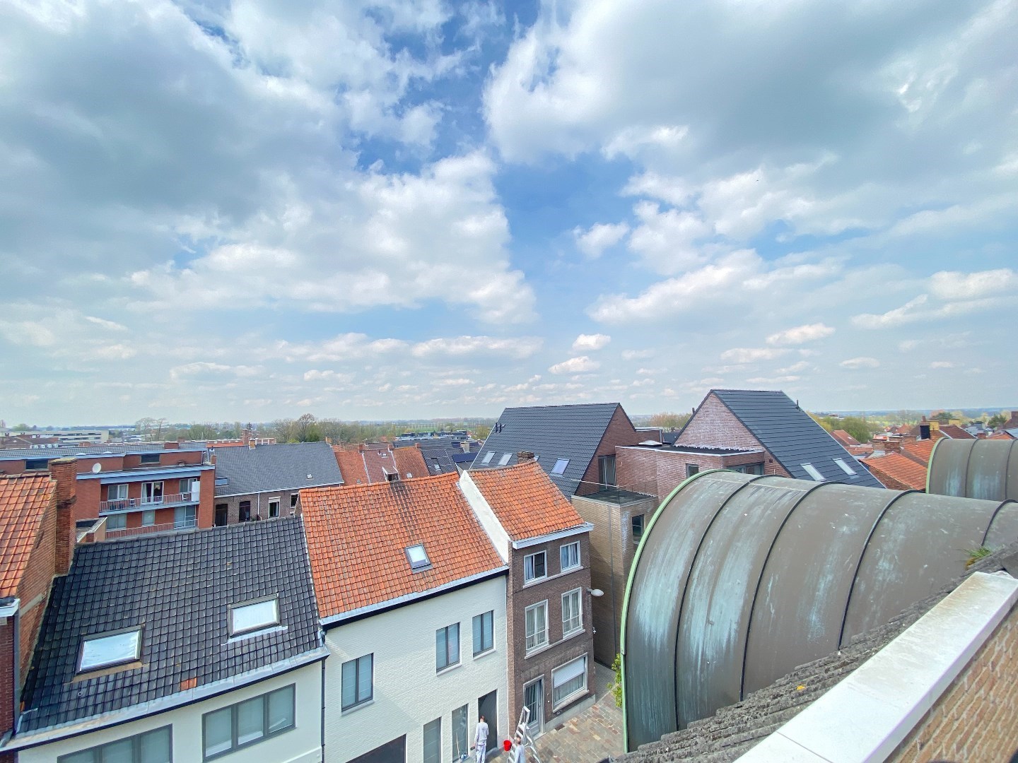 Dakappartement met 3 slaapkamers en terras met fantastisch zicht 