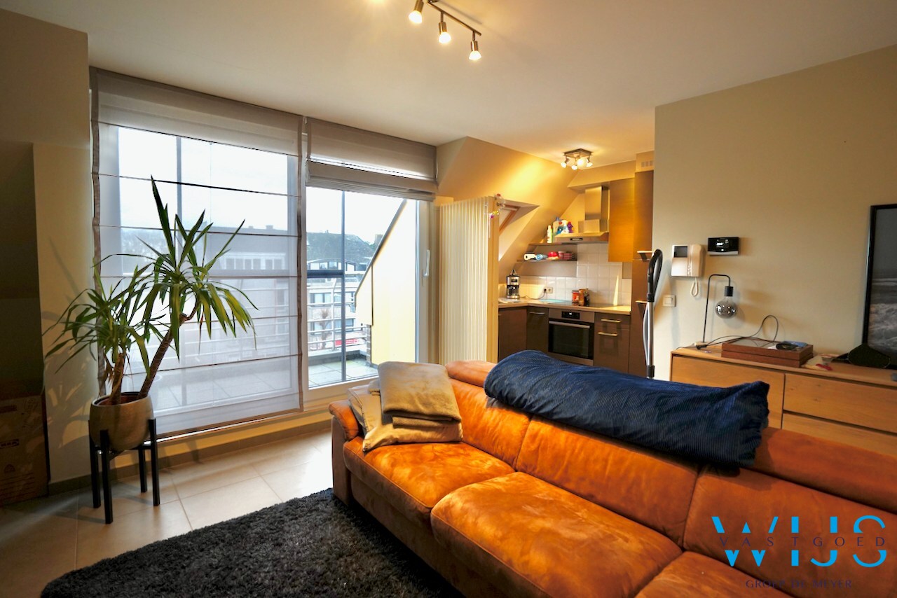 Tof duplex appartement in hartje Ertvelde ! 