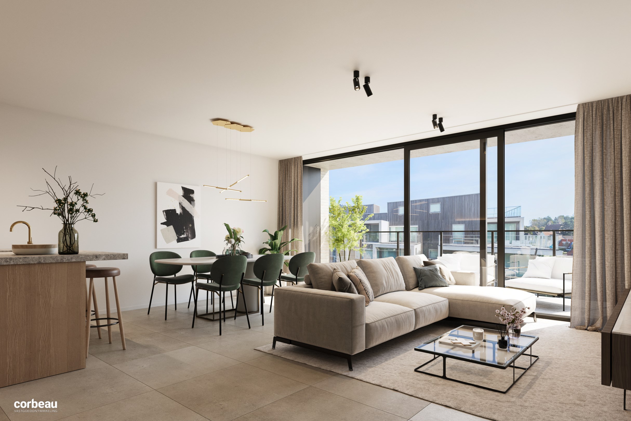 Stijlvol en luxueus wonen in hartje Koksijde! 