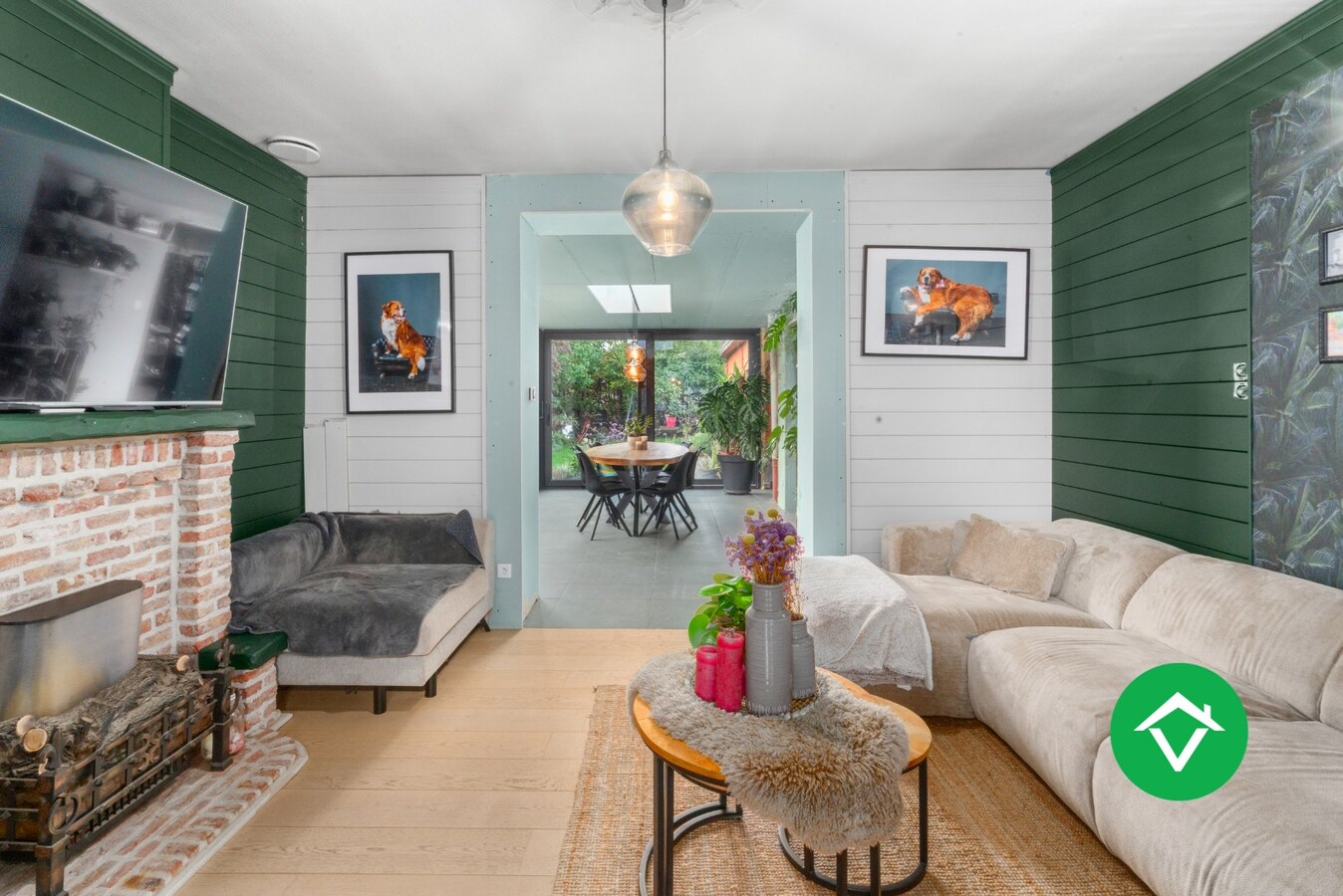 Gerenoveerde statige woning – 5 slaapkamers - EPC B te Torhout (Wijnendale) 