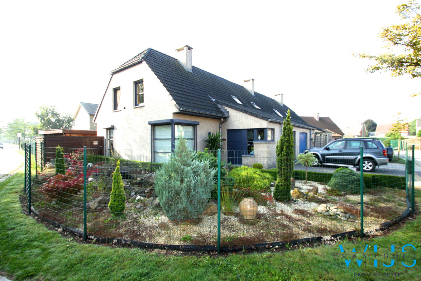 Rustig gelegen Half-open bebouwing te Kerkbrugge 