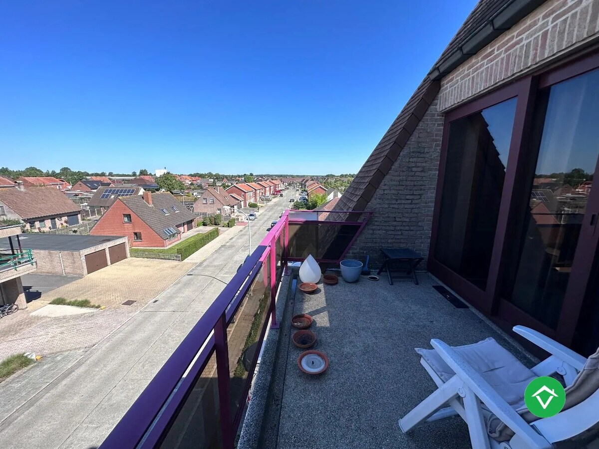 Appartement met 2 slaapkamers en garage te Kortemark 