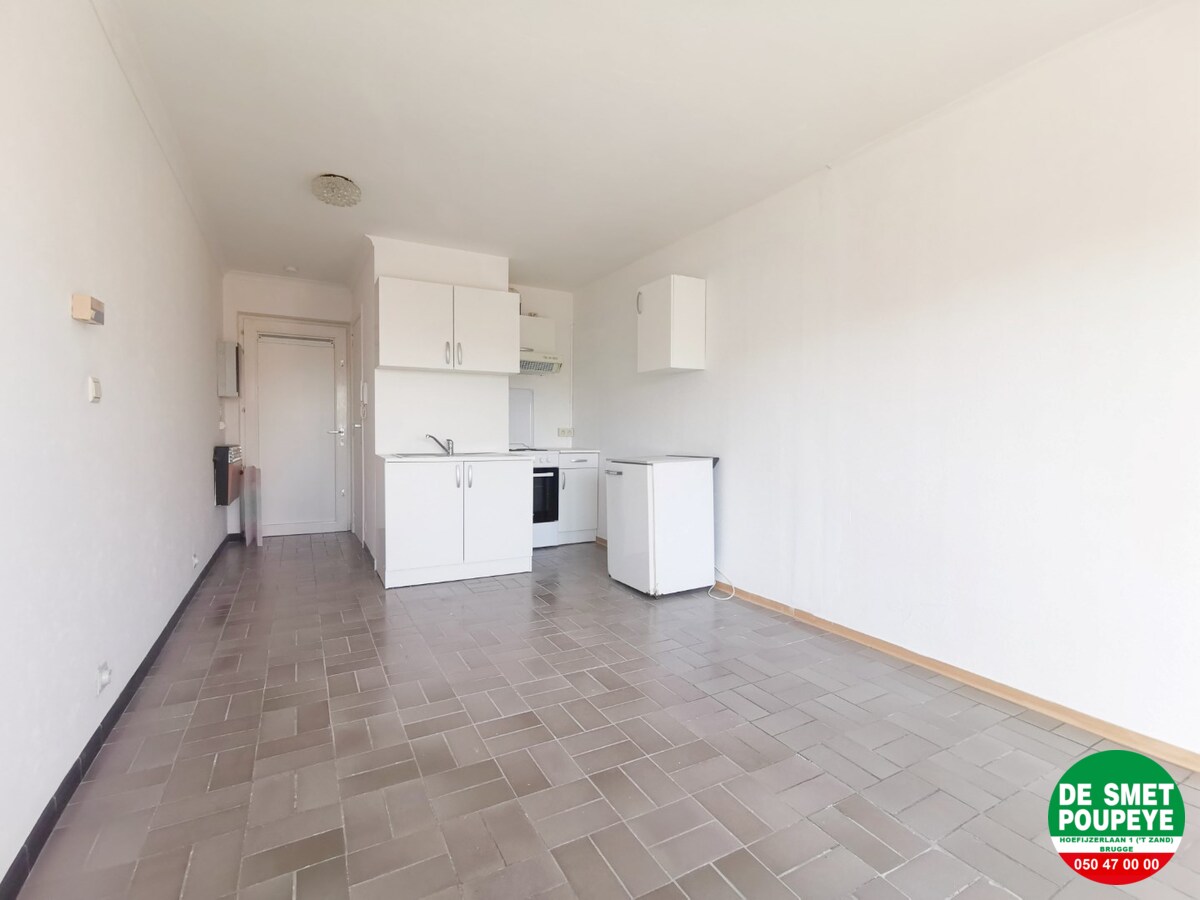 Ruime studio met terras 