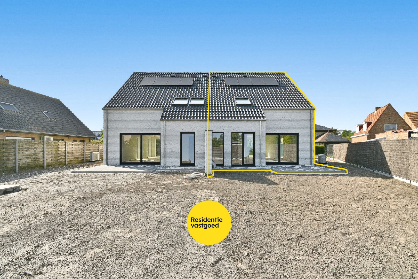 Nieuwbouwwoning op rustige locatie met 3 slaapkamers 