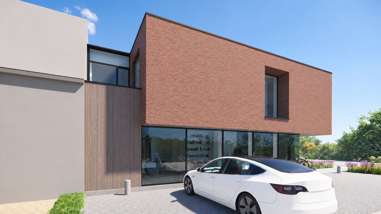 Indicatieve render - Jacobs Architectenbureau