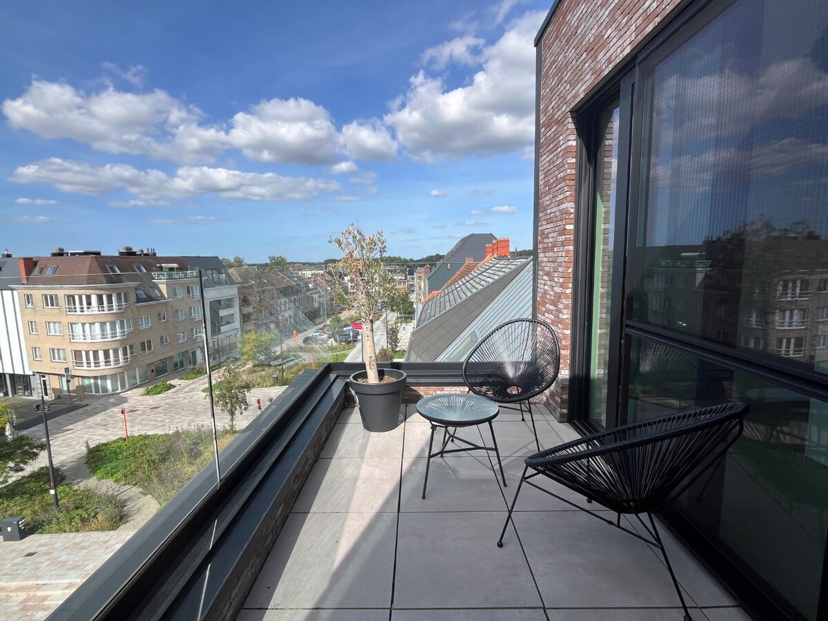 Penthouse op de Gaverse Markt. 