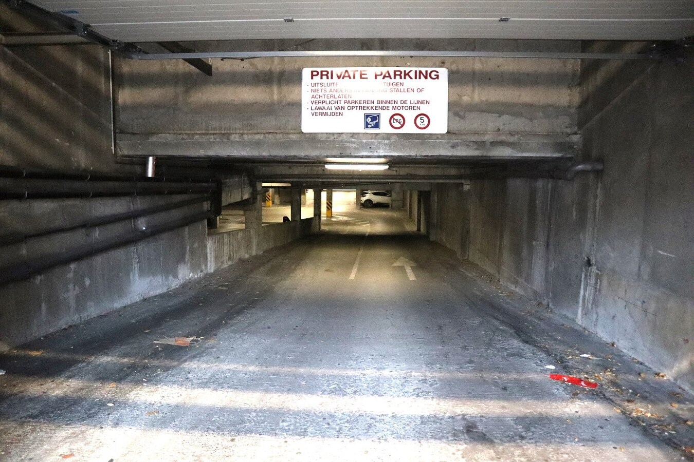 Autostaanplaats centrum Leuven, Tiensestraat (wandelgedeelte) 