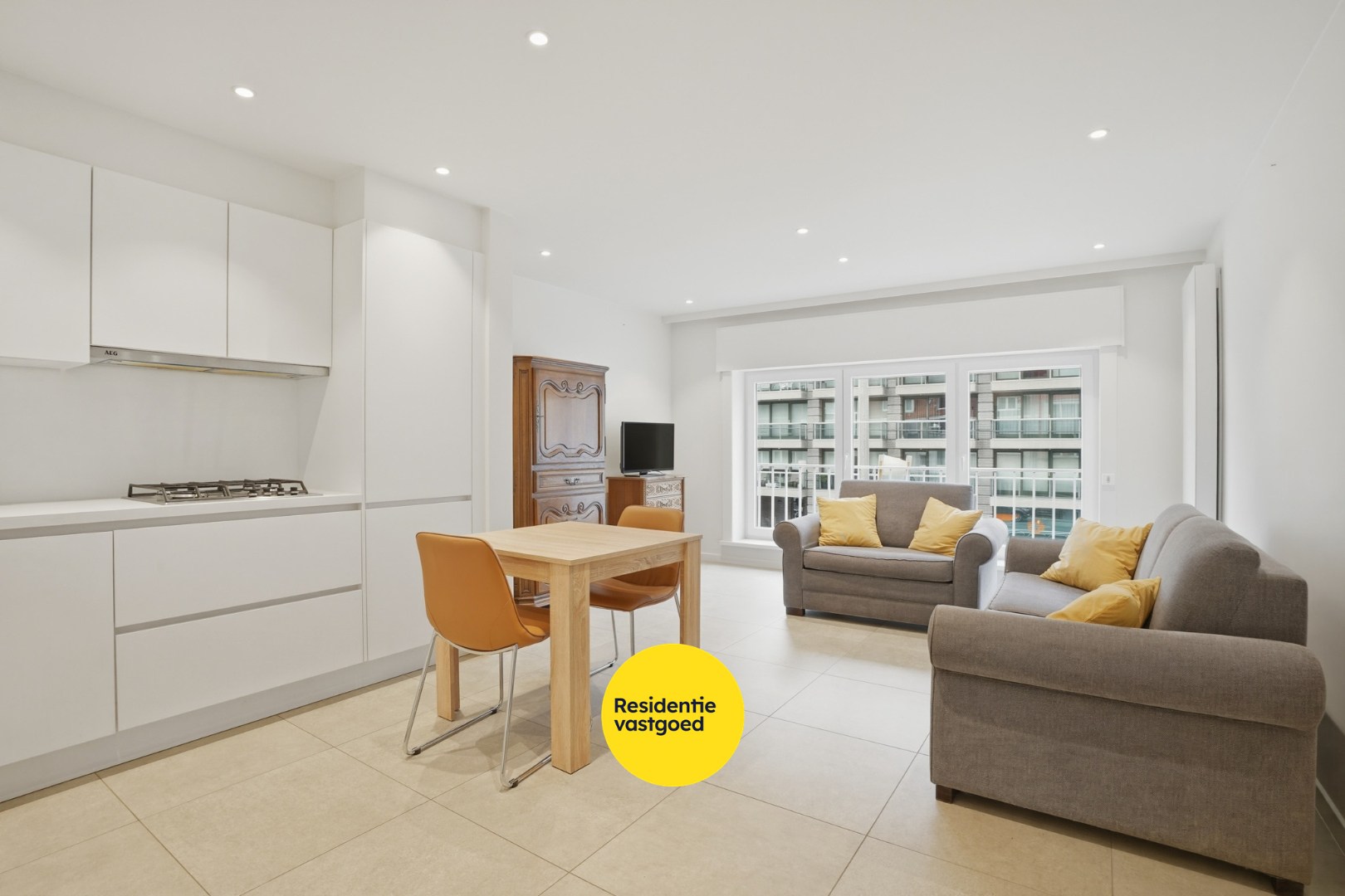 Instapklaar 2-slaapkamerappartement (59m²) in Nieuwpoort-Bad 