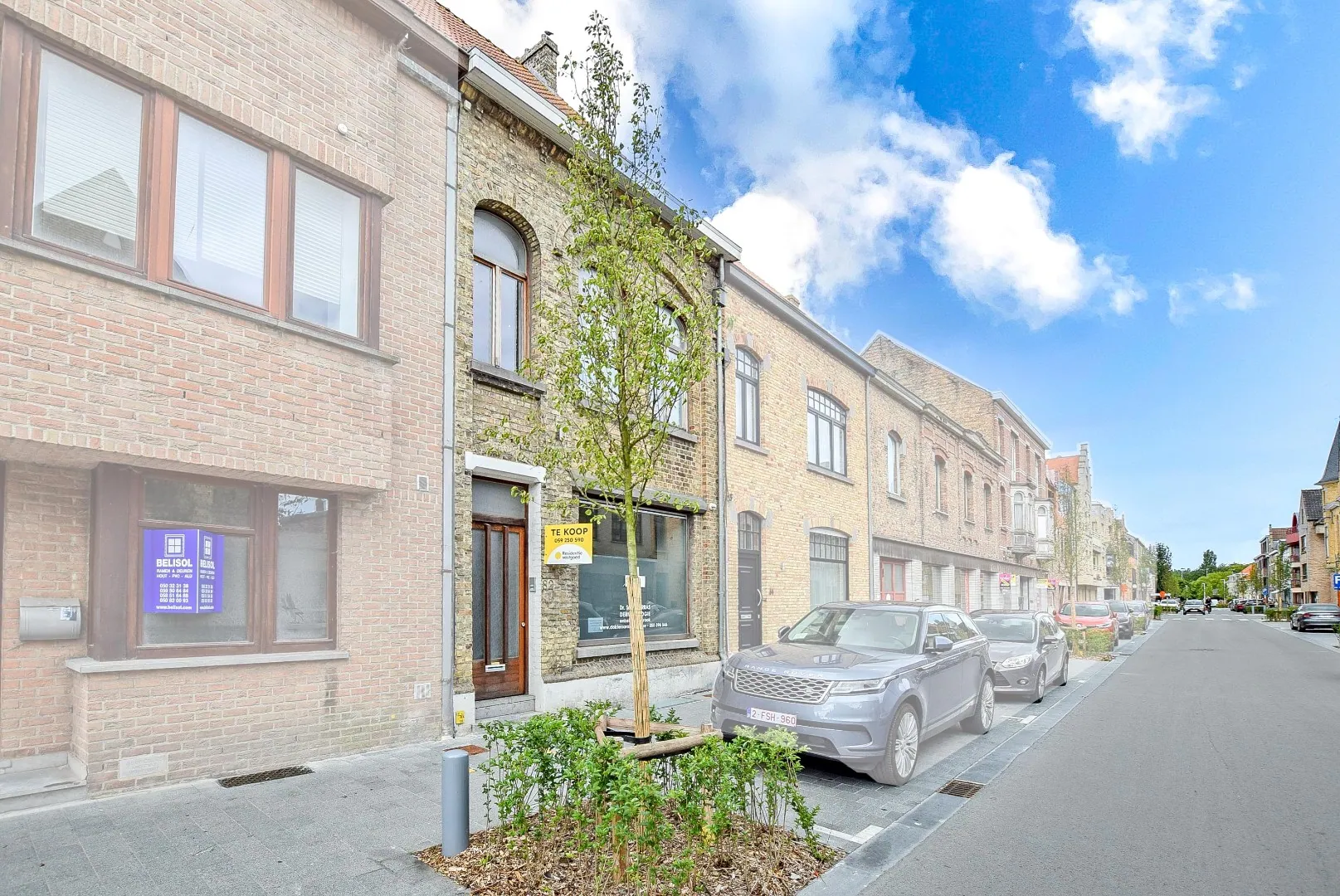 Charmante stadswoning met praktijkruimte in hartje Nieuwpoort-Stad op 91 m².
