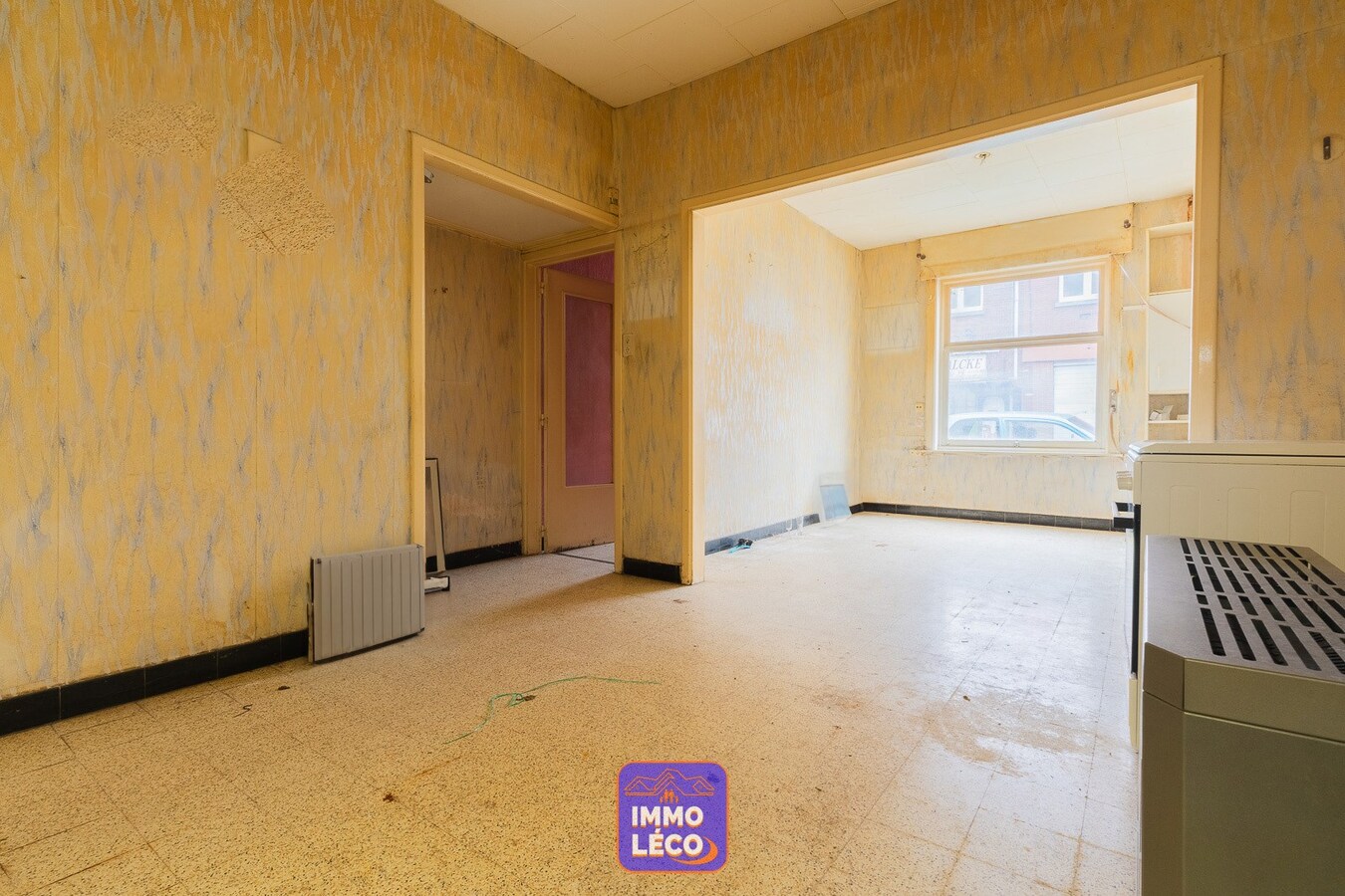 Maison à rénover avec jardin, dans le village d'Herseaux 