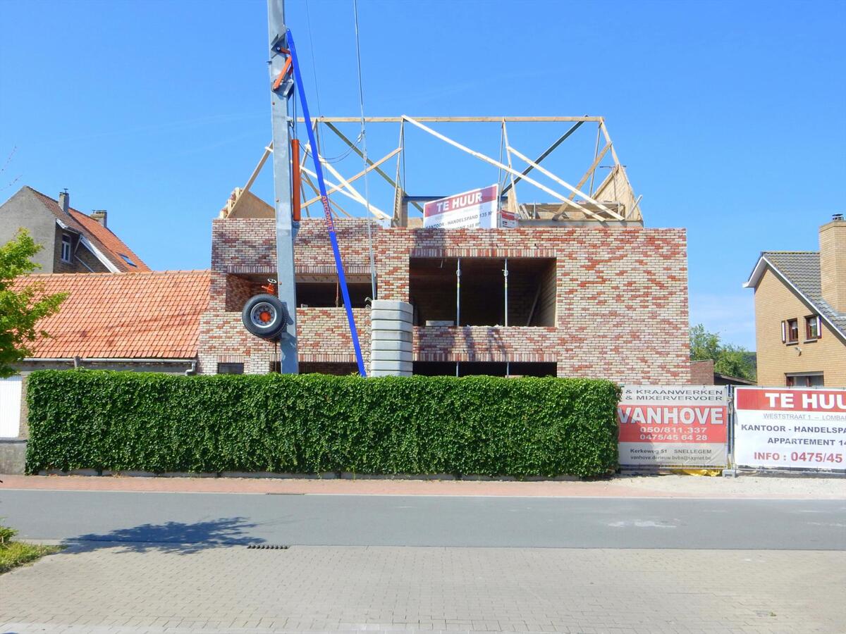 Nieuwbouw handelsgelijkvloers 