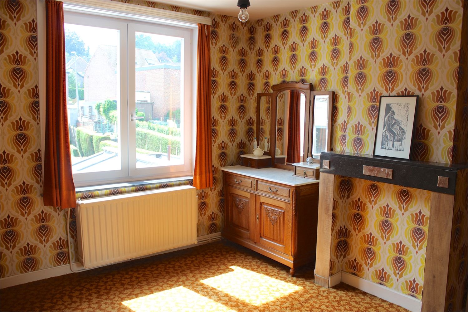 Halfopen woning  met veel potentieel in Geraardsbergen. 