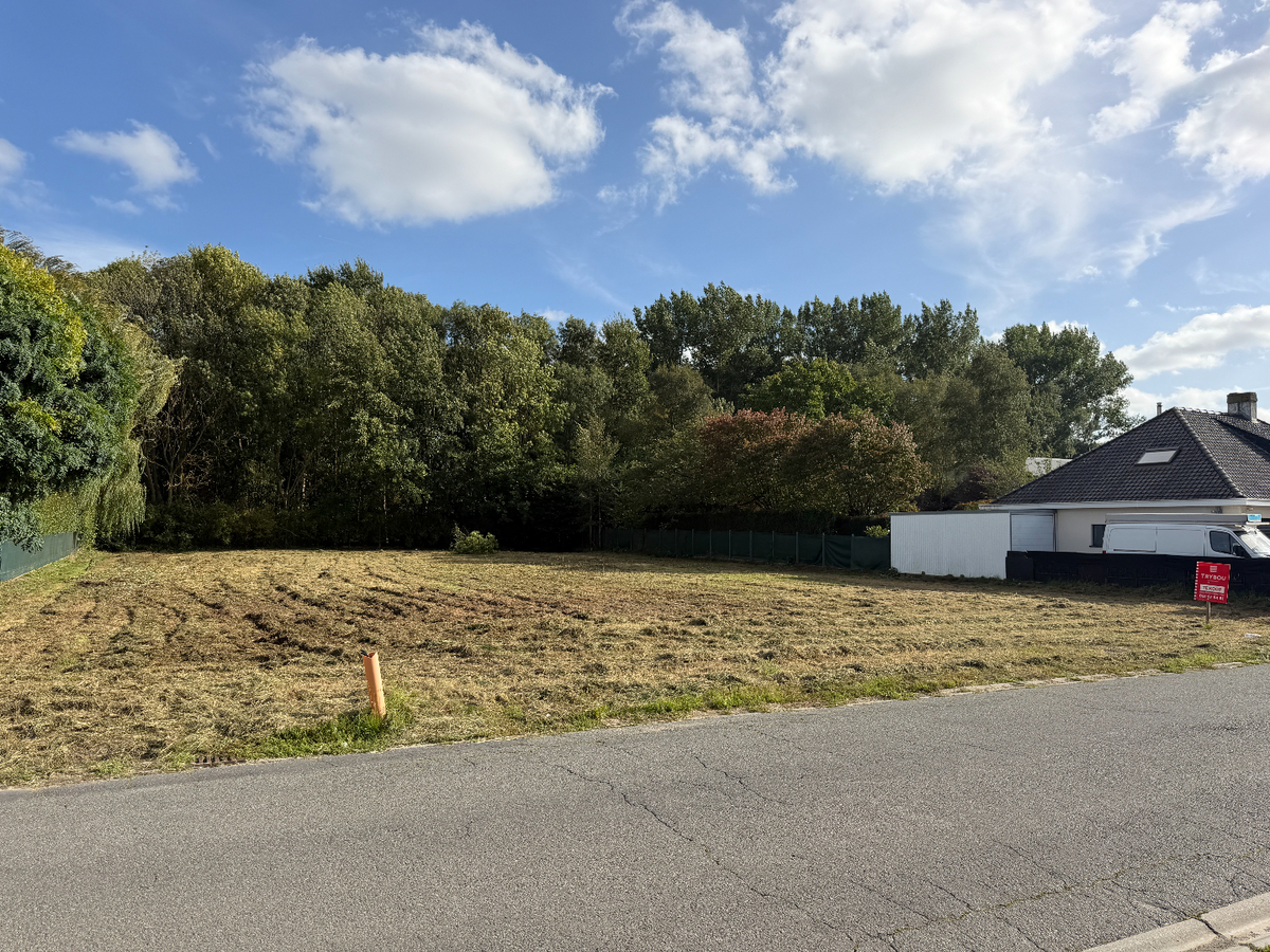 Perceel bouwgrond van 886,5 m² 