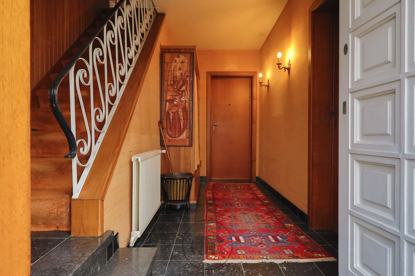 Woning met karakter en uitzicht op de velden nabij centrum Aalst 