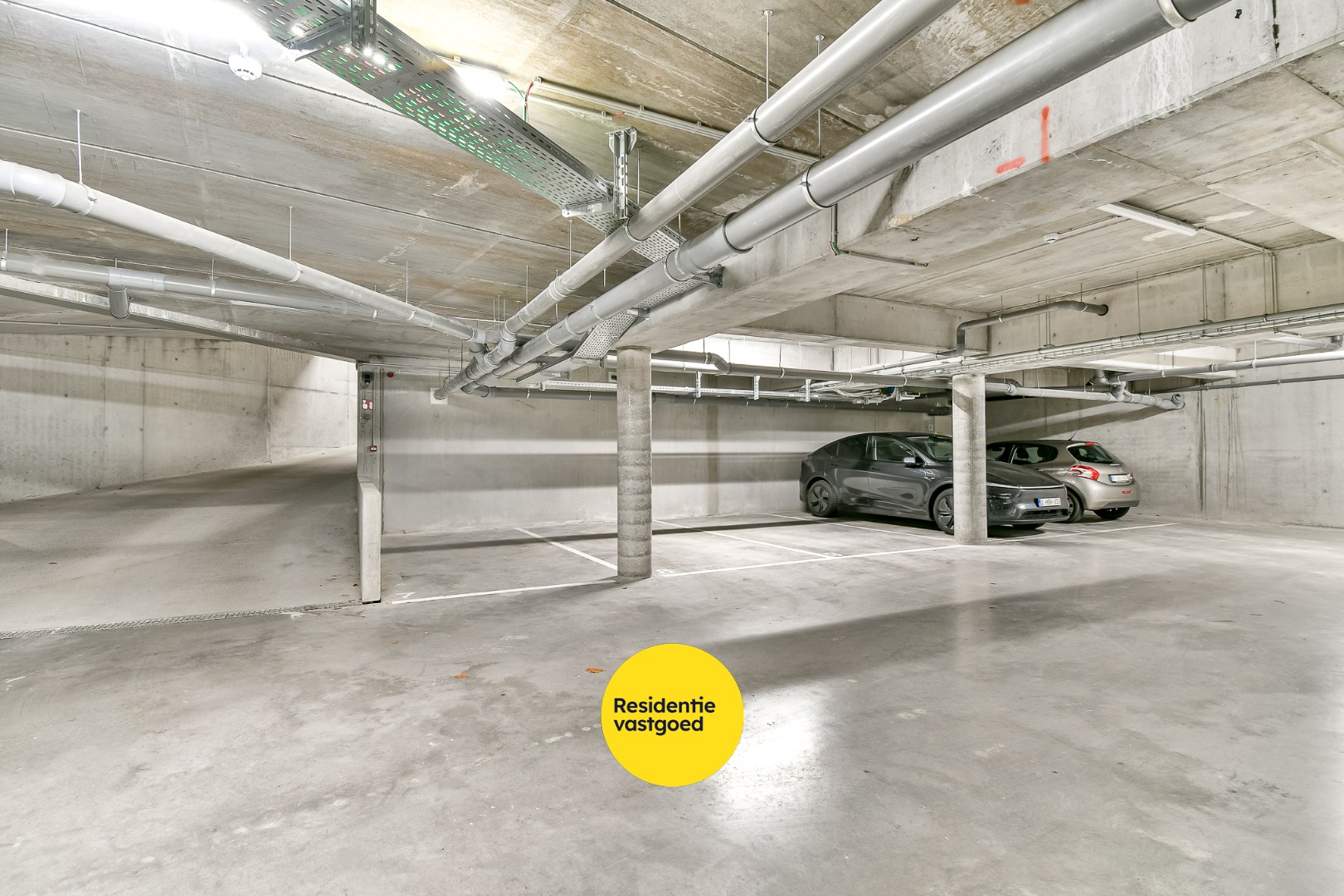 Ondergrondse parkeerplaatsen te koop in het centrum van Gistel 