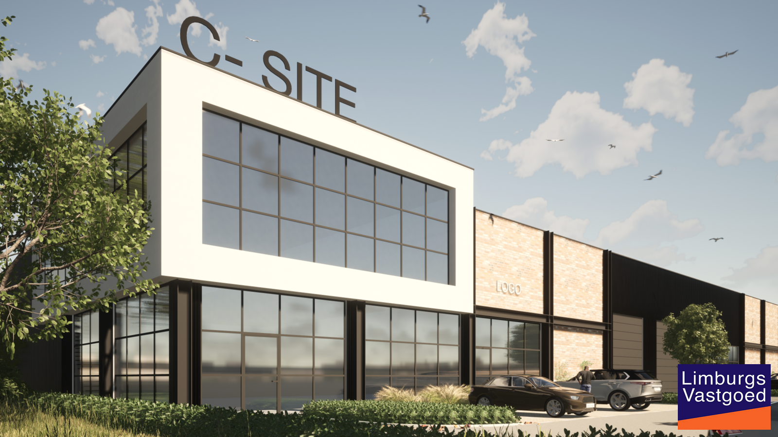 KMO Unit 16A, nieuwbouw op het bedrijvenpark C-Site. 
