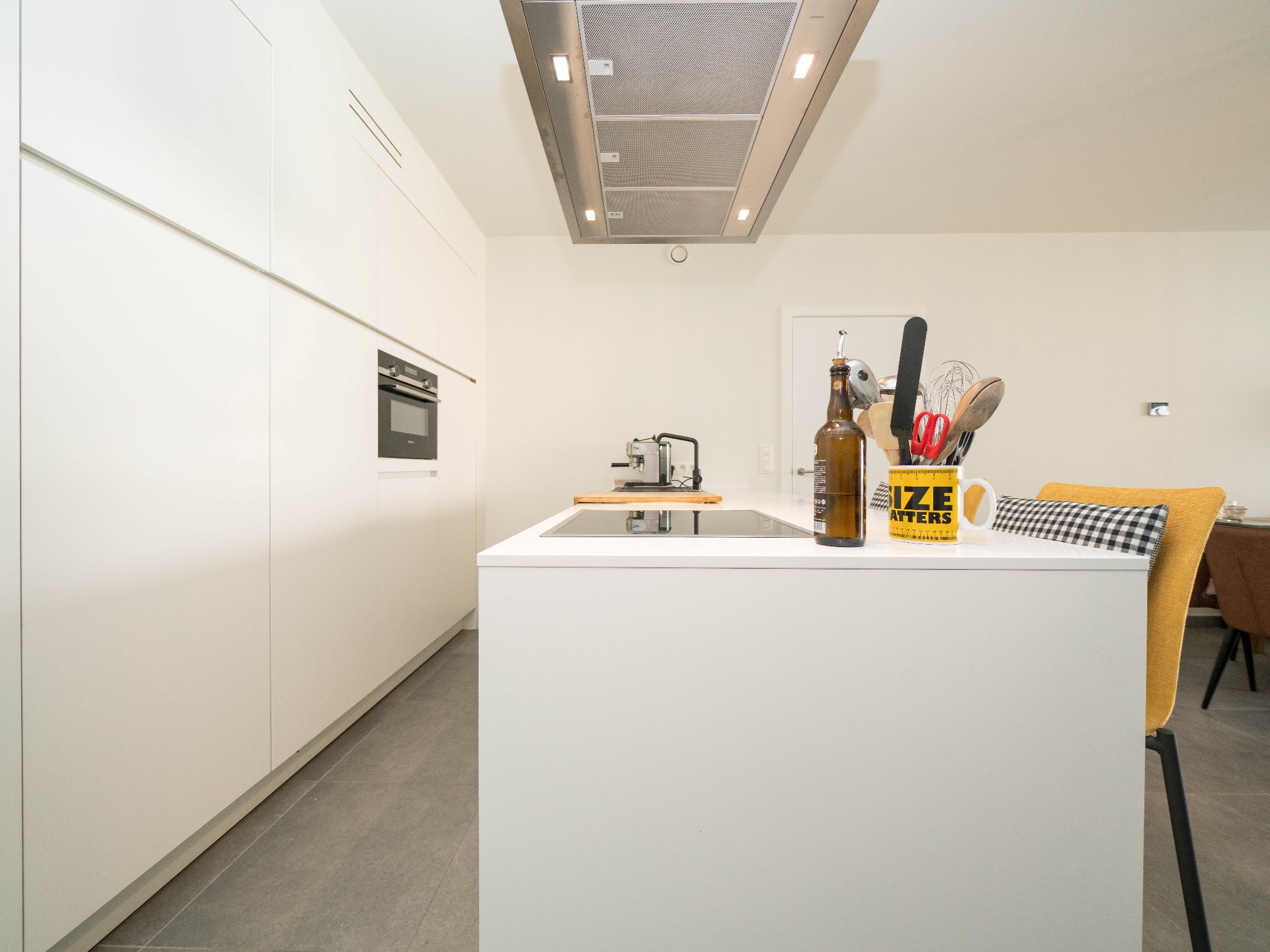 Gelijkvloers appartement met stadstuin centrum Strombeek 