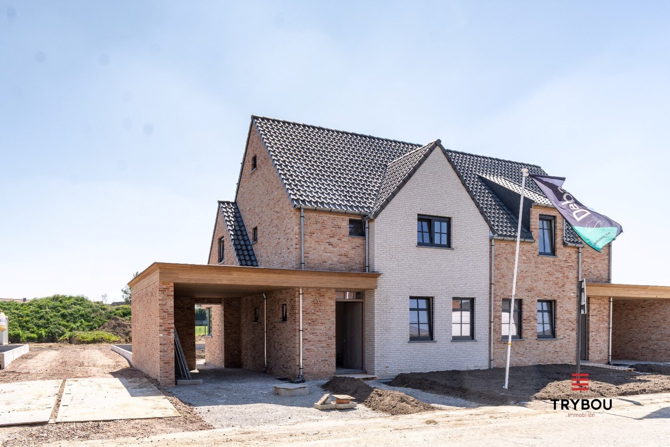 Nieuwbouwwoning met hoogstaande afwerking te Staden 