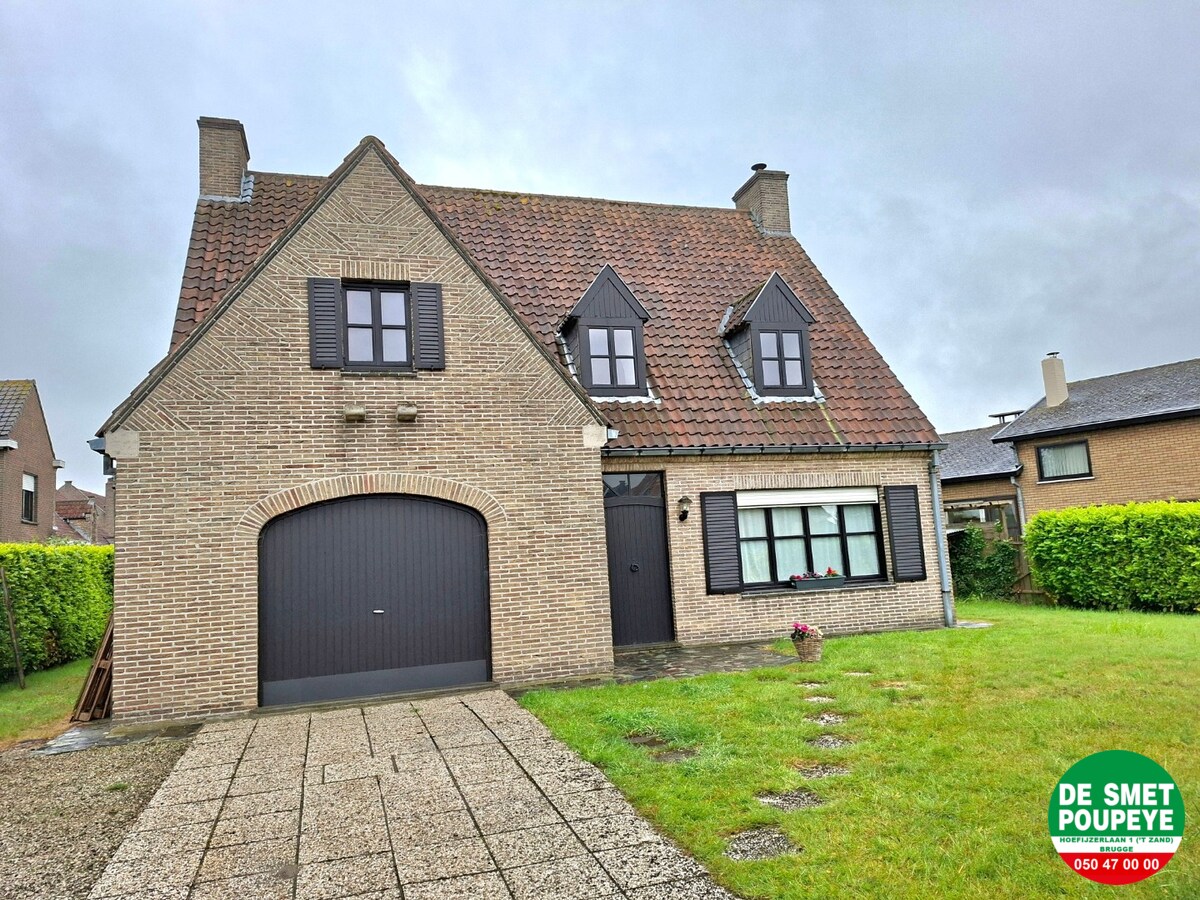 Alleenstaande villa tussen Brugge en Knokke 