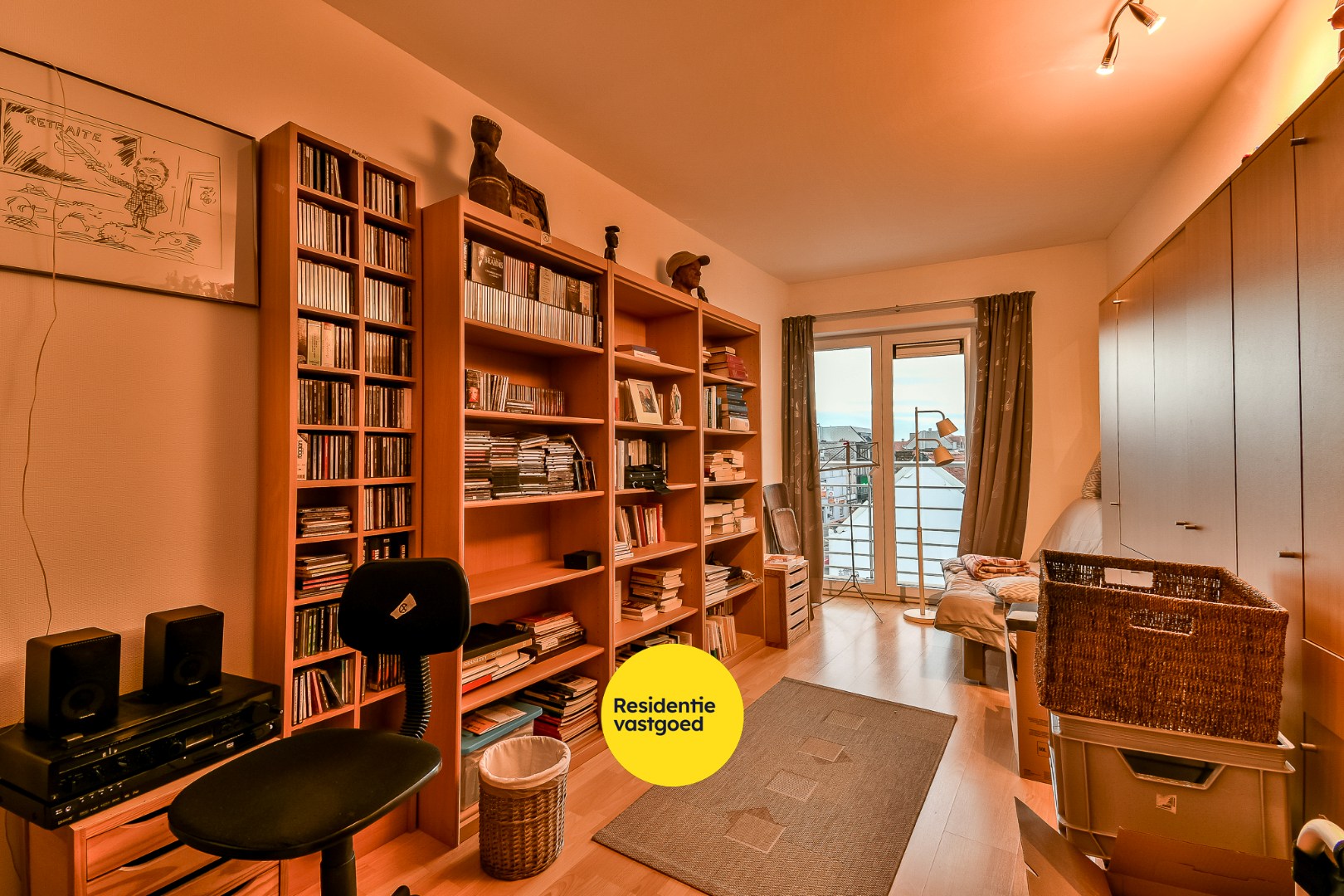 Lichtrijk tweeslaapkamer appartement in Oostende 