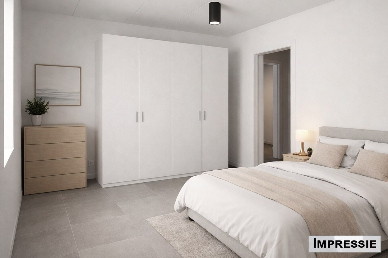 Nieuw duplex appartement met 3 slpks. en terras van 31 m² 