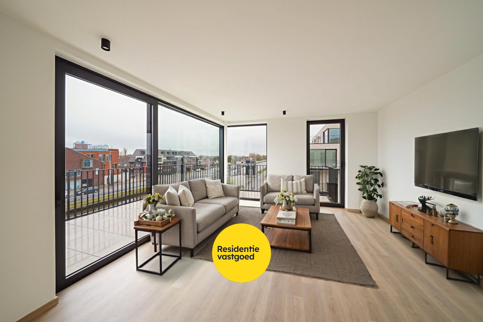 Nieuwbouw appartement met 2 slaapkamers te huur in Oudenburg 