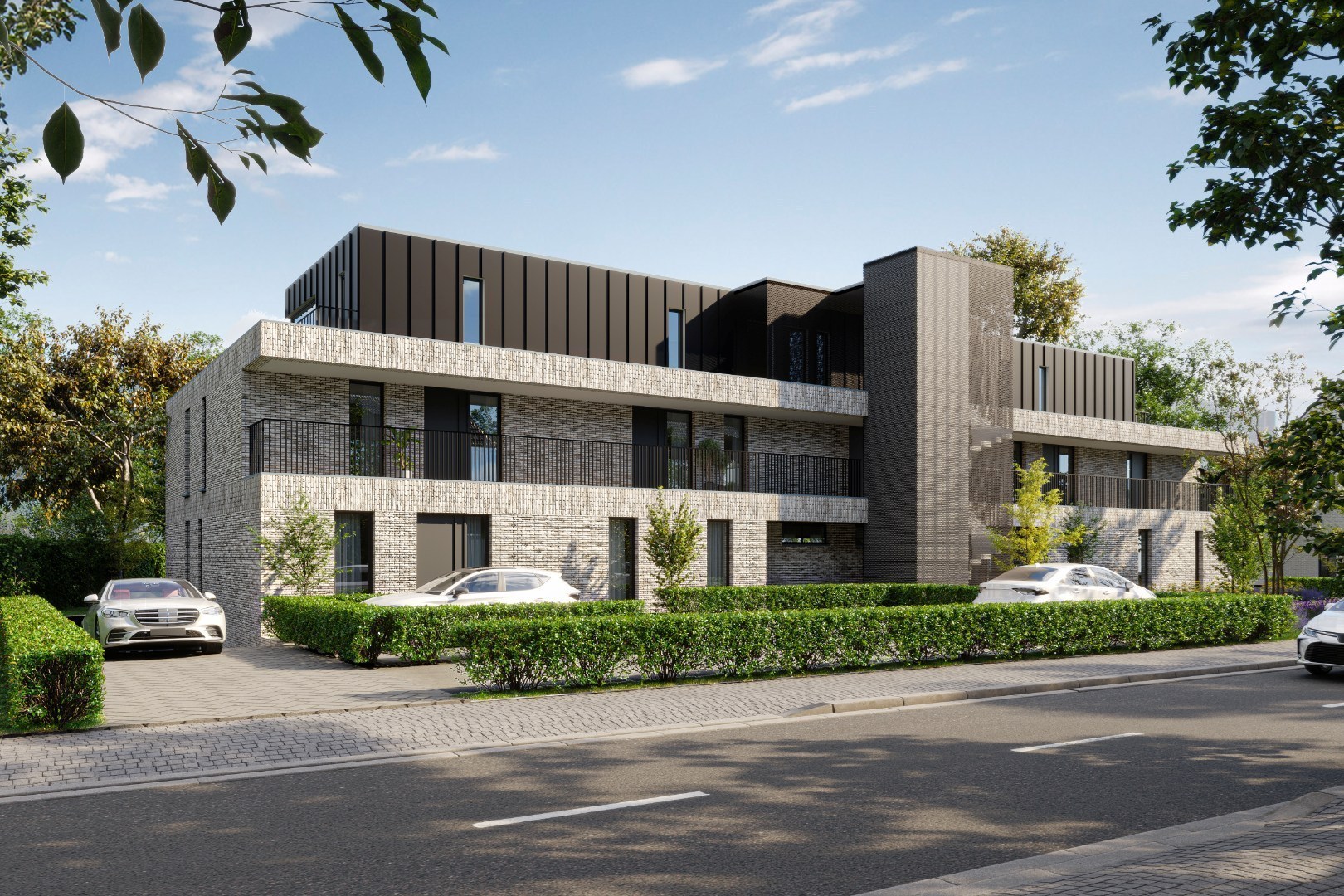 Gelijkvloers appartement met tuin 