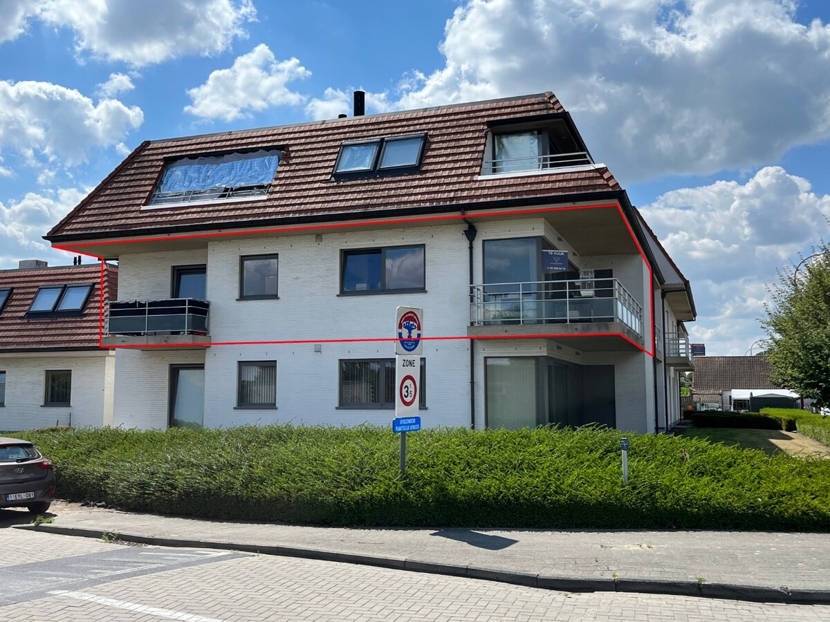2-slpk-appartement op strategische locatie (incl. ondergrondse parking !!). 