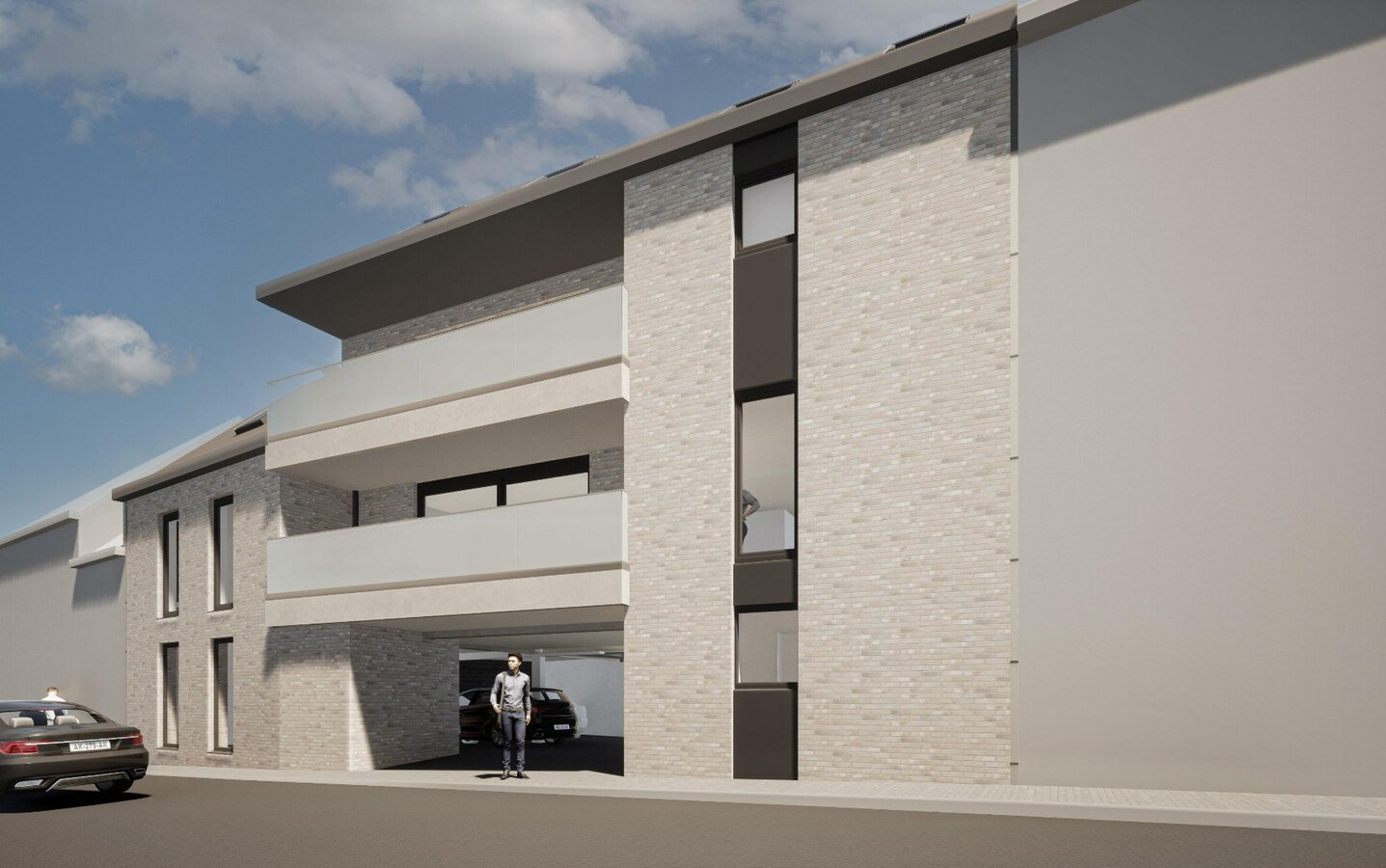 Vergund project - 2 luxe app. dorspkern S-L-Esse 