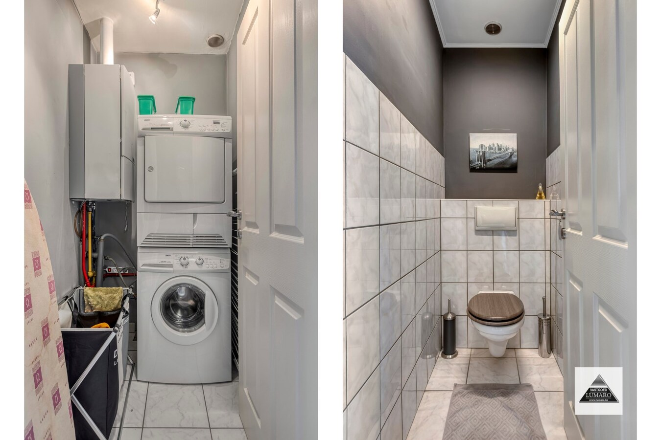 Duplex appartement met groot terras (23 m²)  en garage 