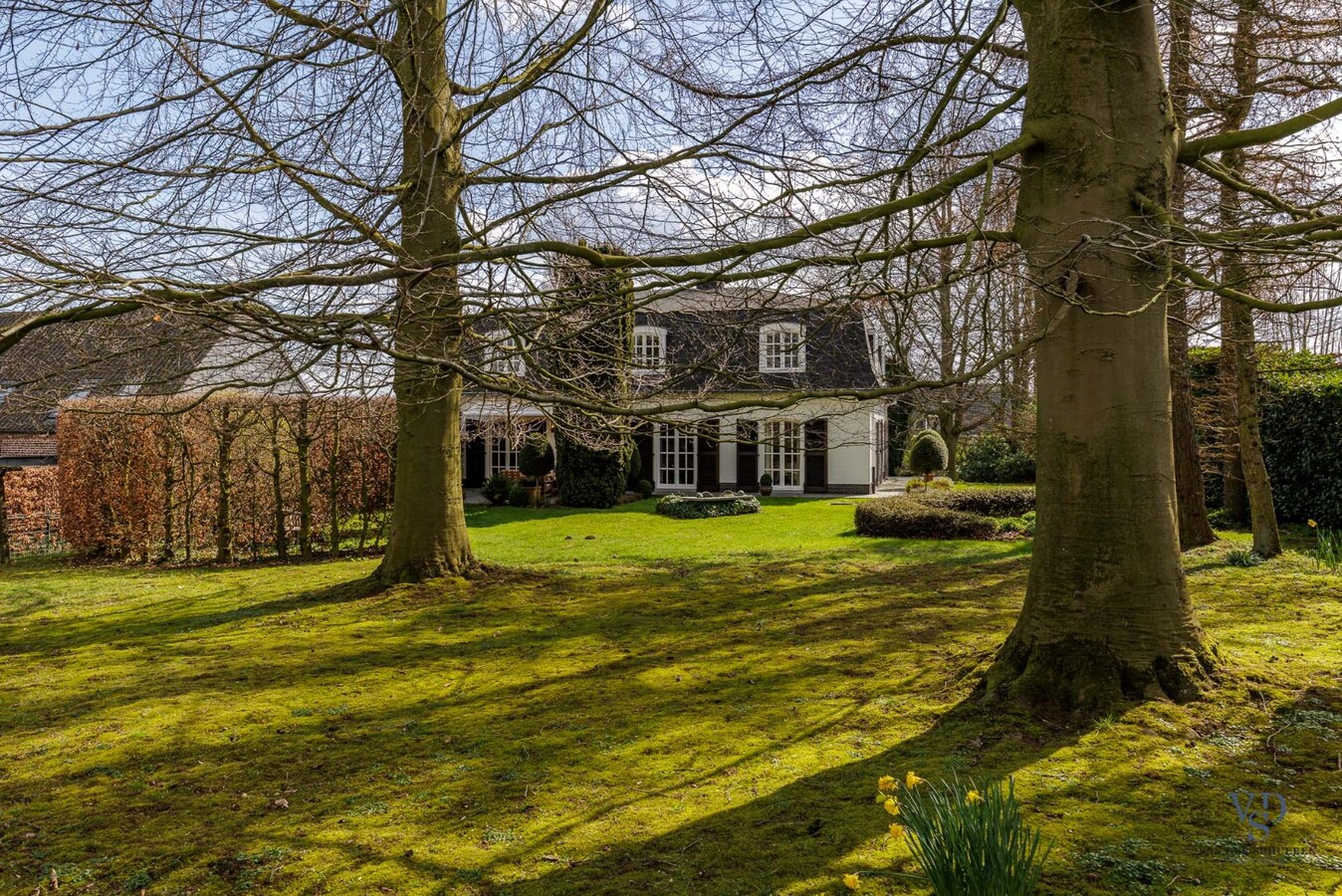 Karaktervolle villa, in Franse stijl. 