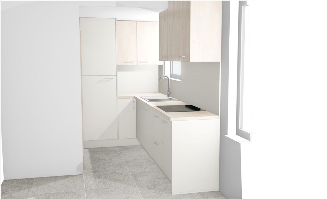 Instapklaar  2 slaapkamer appartement te Bredene 