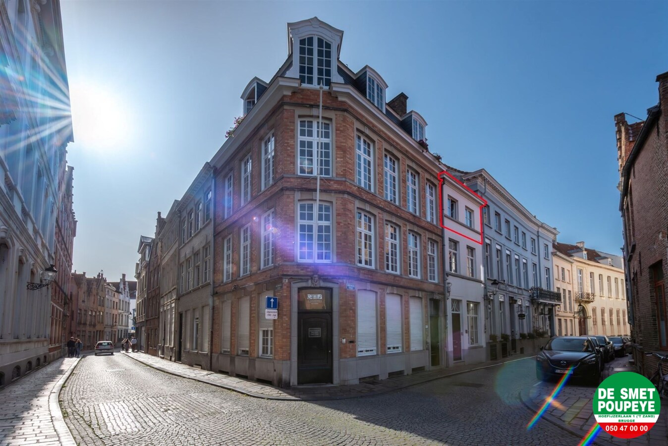 Dak duplex appartement nabij de Markt 