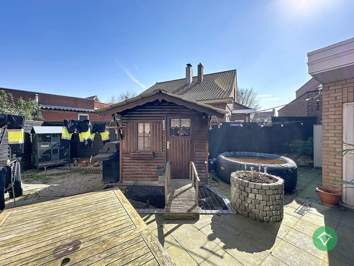 Alleenstaande woning te Jabbeke. 