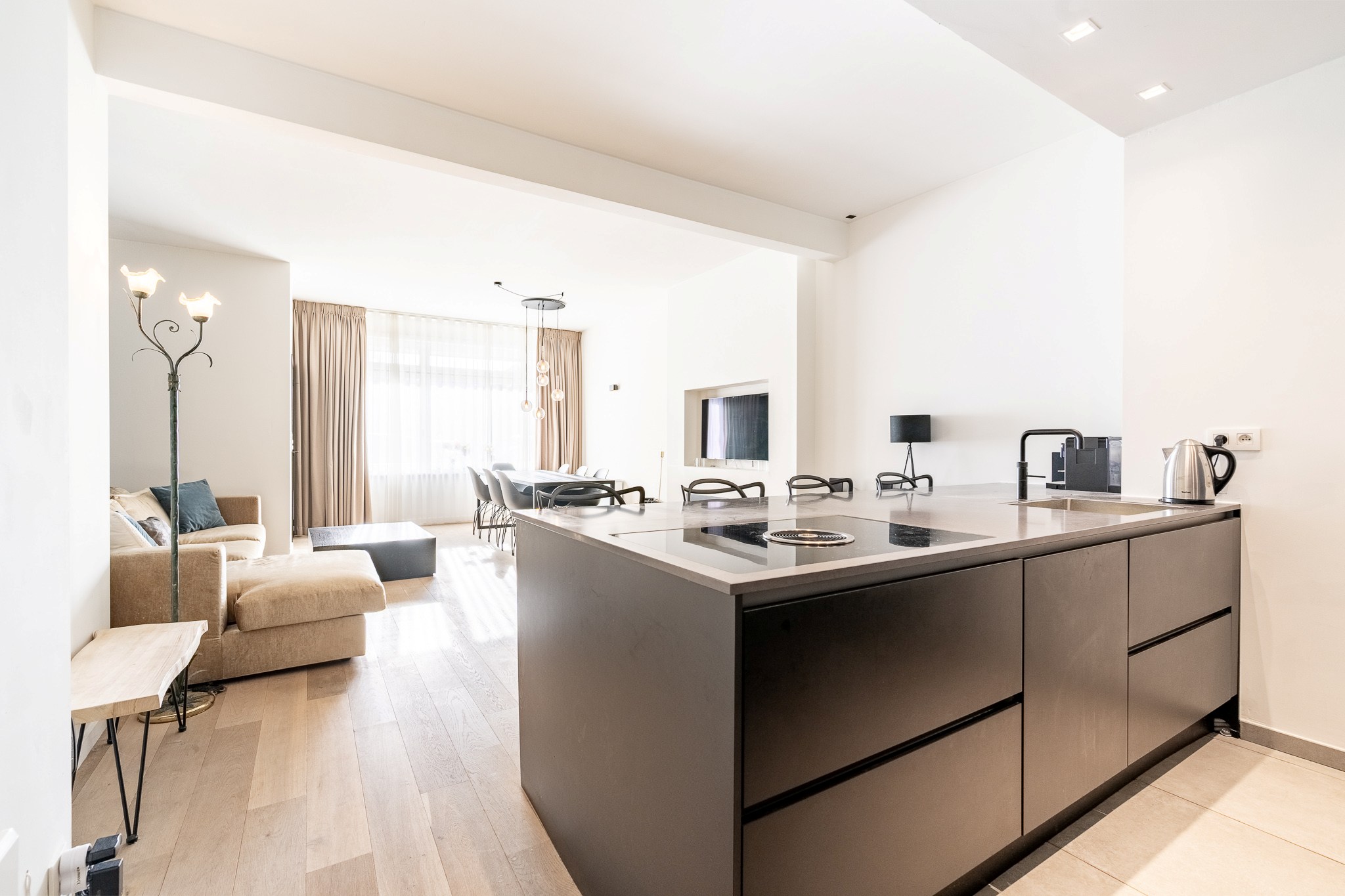 Instapklaar gelijkvloers appartement op een centrale locatie in Knokke 