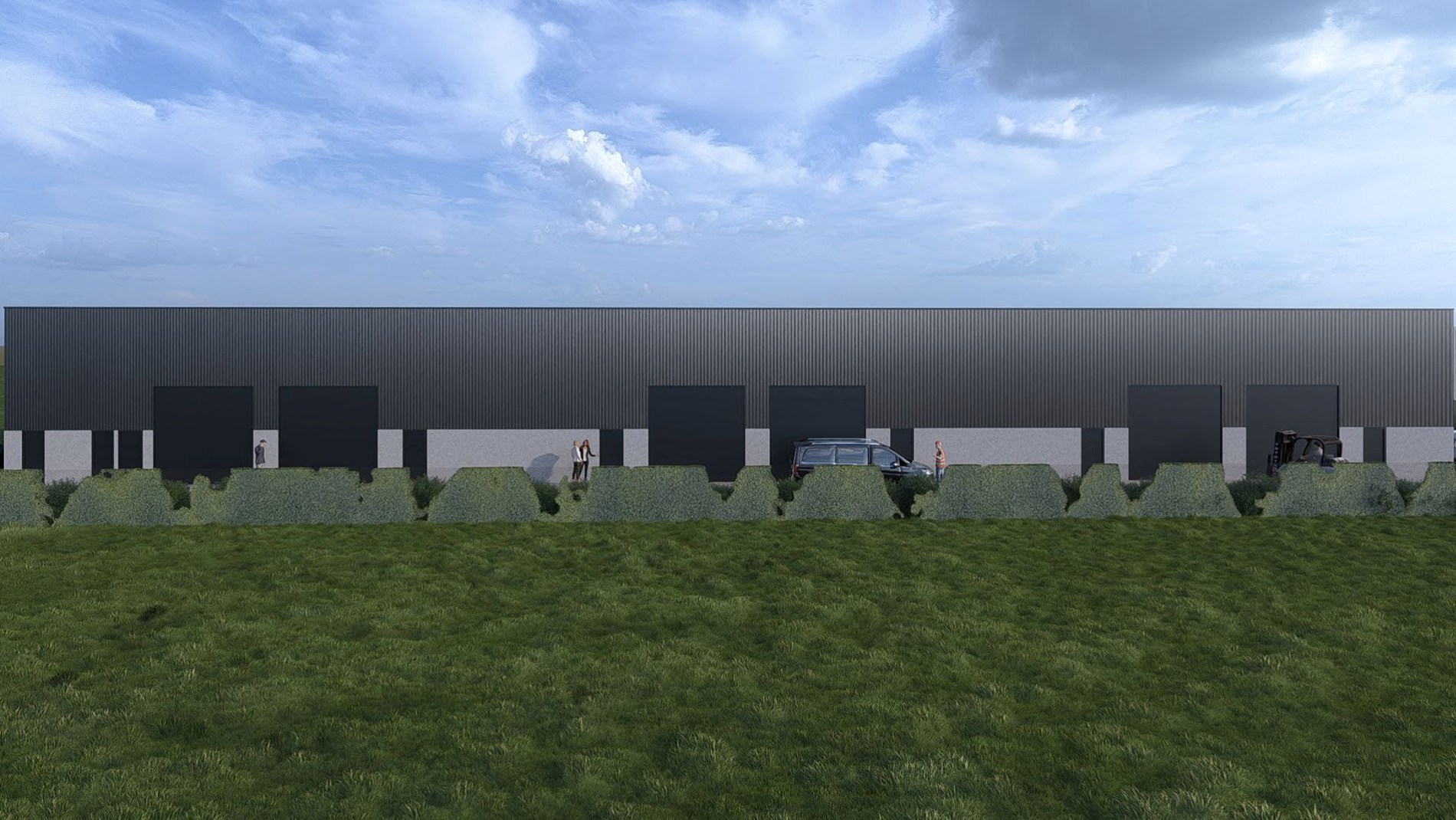 Nieuwbouw magazijnen te koop vlakbij A12 in Aartselaar