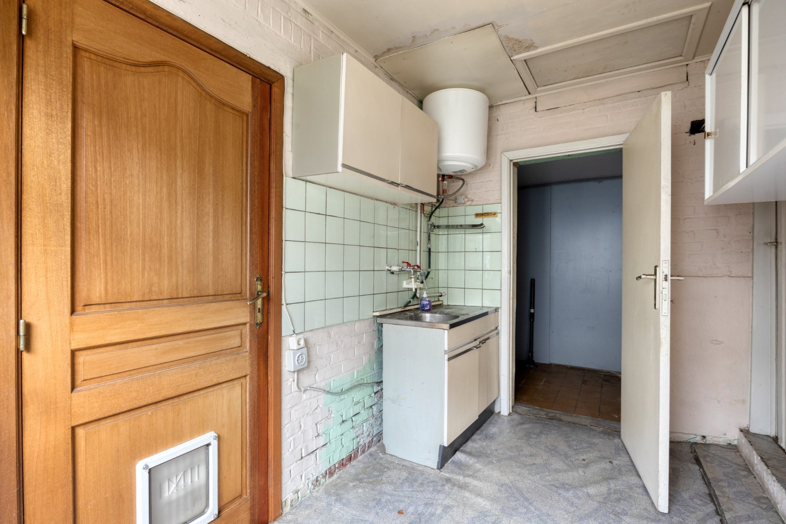 berging en wasplaats